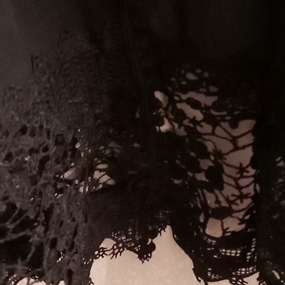 NEW CHOA  Boho Party Goth One Size Floral Black Color A13 - Picture 6 of 13